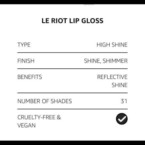 🆕 NIB - HAUS LABORATORIES LE RIOT SCREAM GLOSS - Picture 6 of 6